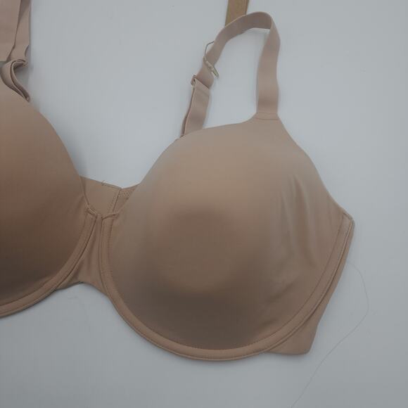 Skims Fits Everybody T Shirt Demi Bra in Mica Size 42D - Picture 4 of 7